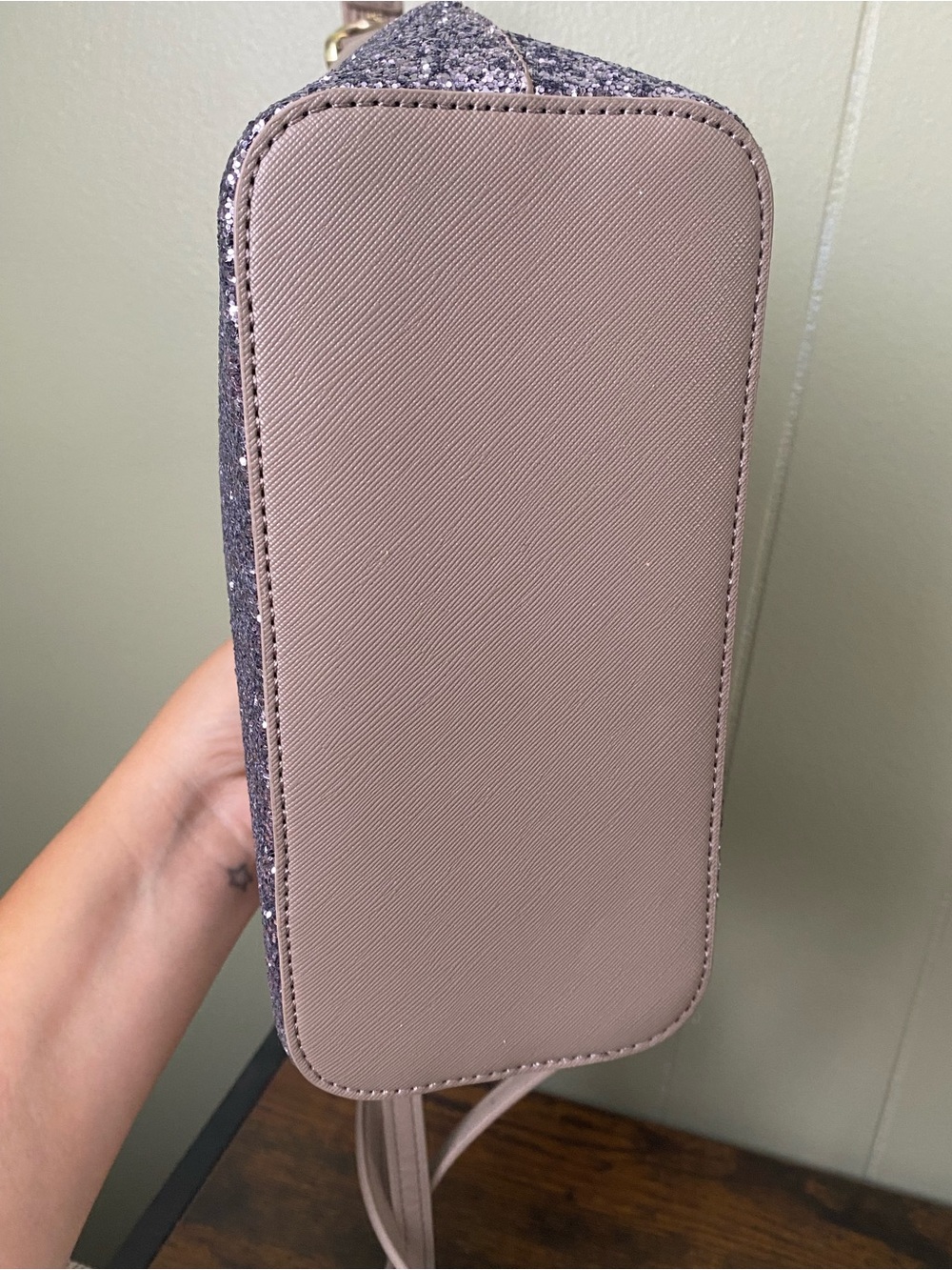 Kate Spade New York Greta Court Ina Glitter Small Crossbody Satchel - Picture 4 of 9